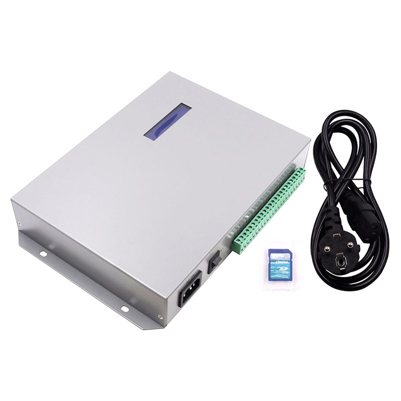 AC110/220V,8 ports 8192 Pixels,Original T-300K Series Pixel Module Full Color Controller with SD Card Controlled via PC for Programmable IC LED Lighting(Replacement by CONFULL-T-790K LED controller) AC110/220V,8 ports 8192 Pixels,Original T-300K Series Pixel Module Full Color Controller with SD Card Controlled via PC for Programmable IC LED Lighting(Replacement by CONFULL-T-790K LED controller)